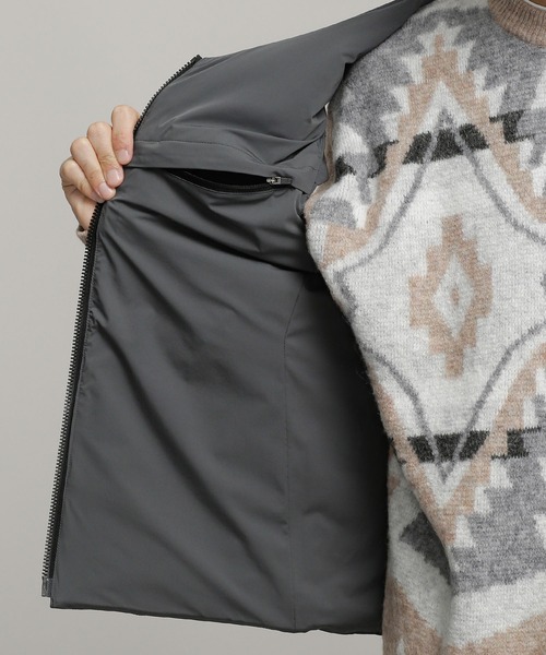 「NANO universe」 ベスト M ブラック メンズ_画像8