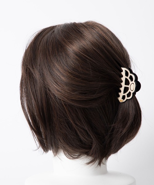 「ALEXANDRE DE PARIS」 ヘッドアクセサリー SMALL ベージュ レディース_画像6