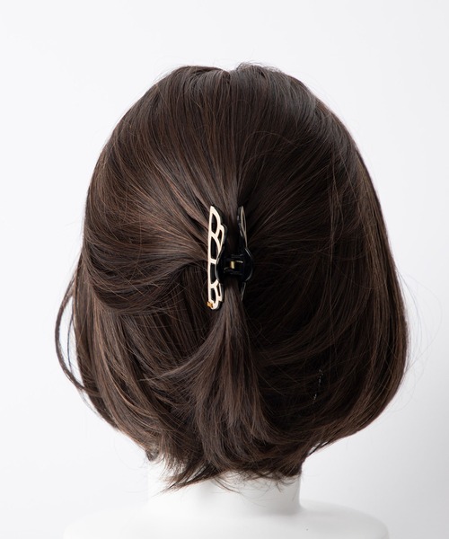 「ALEXANDRE DE PARIS」 ヘッドアクセサリー SMALL ベージュ レディース_画像7