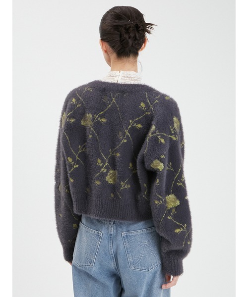 「FURFUR」 ニットカーディガン ONE SIZE ベージュ レディース_画像5