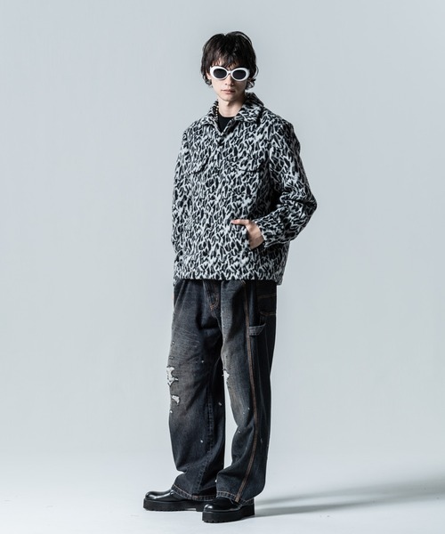「glamb」 ジャケット S ホワイト メンズの画像