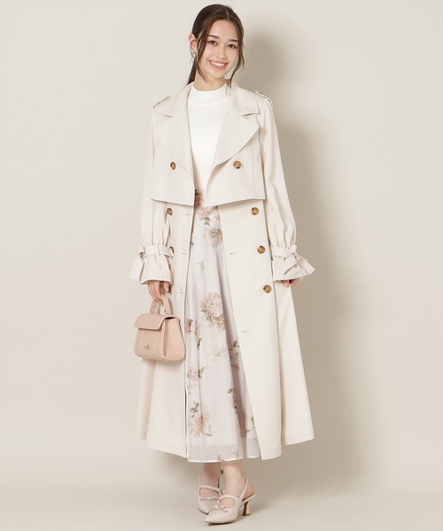 WILLSELECTION（ウィルセレクション） トレンチコート コート リボン