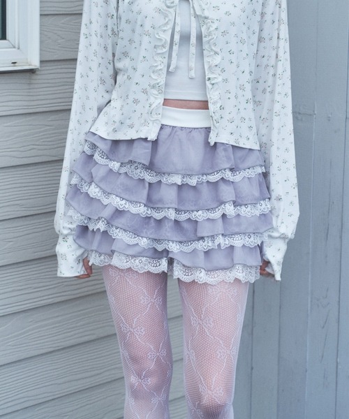 chernyy パンツ chernyy shorts / バック刺繍ロゴショートパンツ