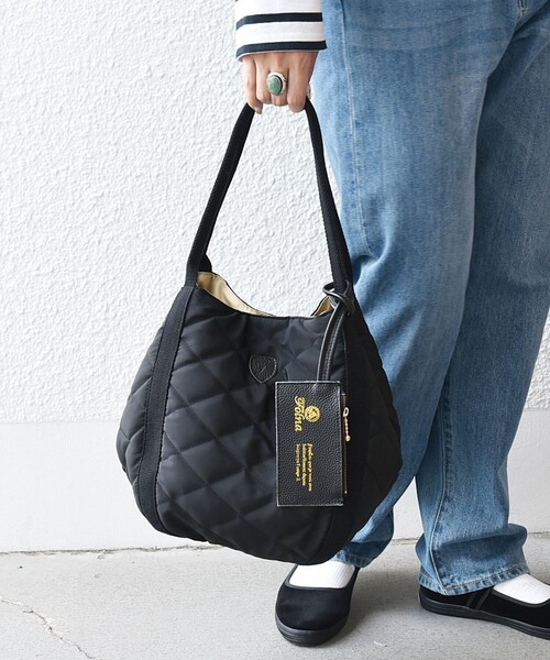 「folna」 トートバッグ ONE SIZE ブラック レディース_画像9