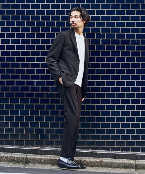 「417 EDIFICE」 セットアップ X-LARGE カーキ メンズ_画像2