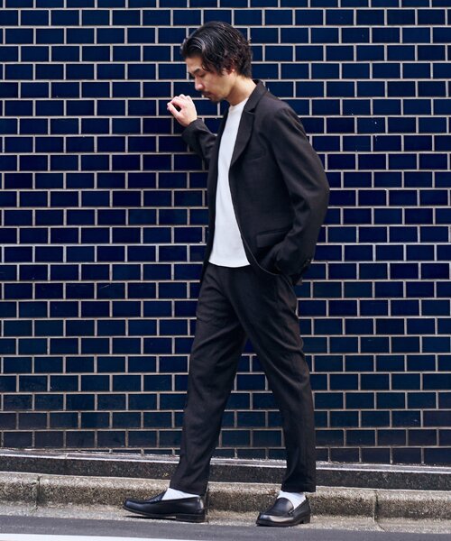 「417 EDIFICE」 セットアップ X-LARGE カーキ メンズ_画像3