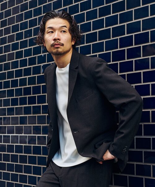 「417 EDIFICE」 セットアップ X-LARGE カーキ メンズ_画像7