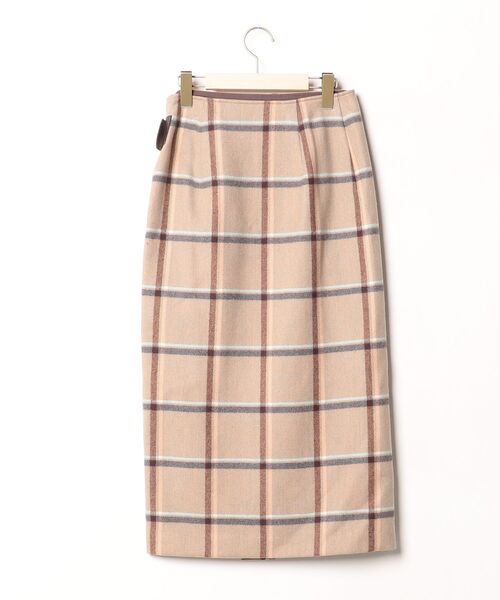 「DRESSTERIOR」 タイトスカート 36 ベージュ レディースの画像2