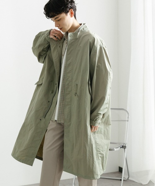 「SENSE OF PLACE by URBAN RESEARCH」 モッズコート LARGE チャコールグレー メンズ_画像3