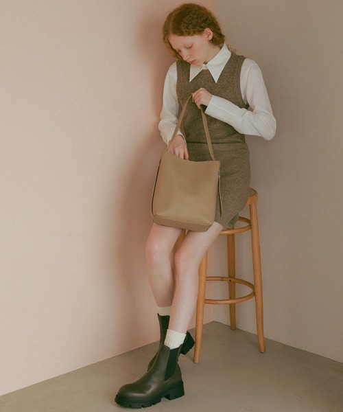 「EFOLE」 トートバッグ FREE ベージュ レディース_画像9