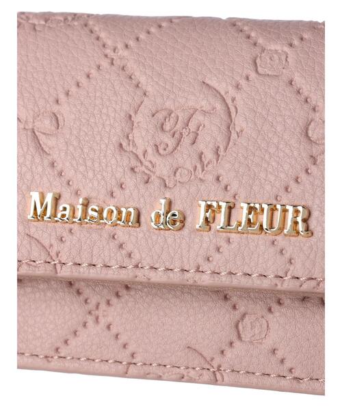 「Maison de FLEUR」 コインケース FREE ブラック レディース_画像3