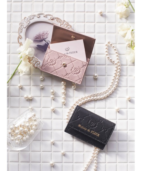 「Maison de FLEUR」 コインケース FREE ブラック レディース_画像6