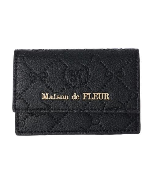 「Maison de FLEUR」 コインケース FREE ブラック レディース_画像8