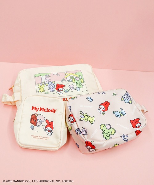 sanrio（サンリオ） 旅行 サンリオキャラクターズ/トラベルポーチ