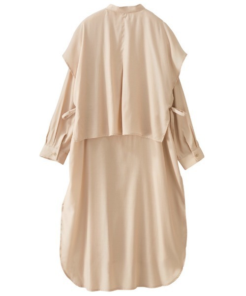 「GeeRA」 長袖ワンピース X-LARGE ブラック レディース_画像5