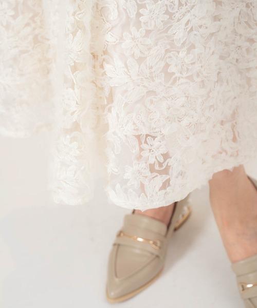 「NOELA」 フレアスカート S ラベンダー レディース_画像5