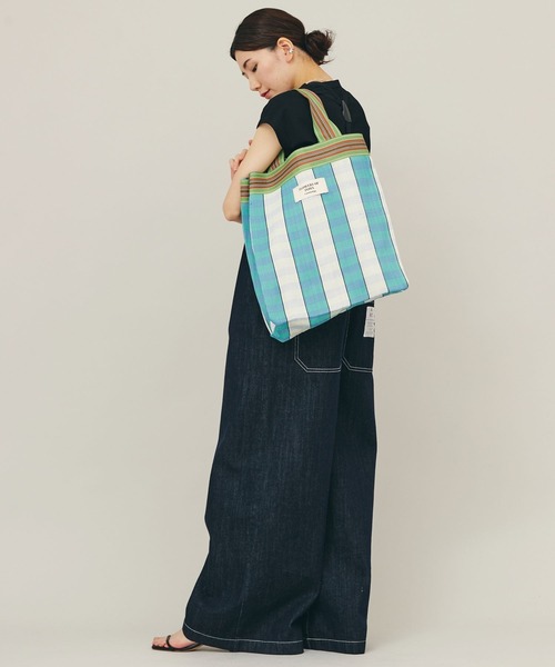 「Curensology」 トートバッグ FREE サックスブルー レディース_画像3