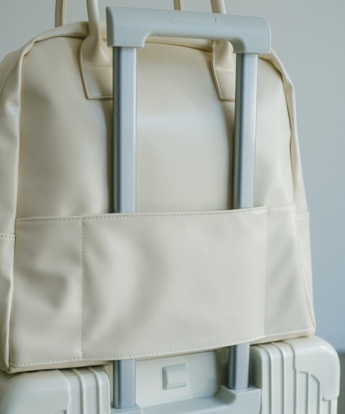 「VANNIE U」 ボストンバッグ FREE アイボリー レディース_画像9