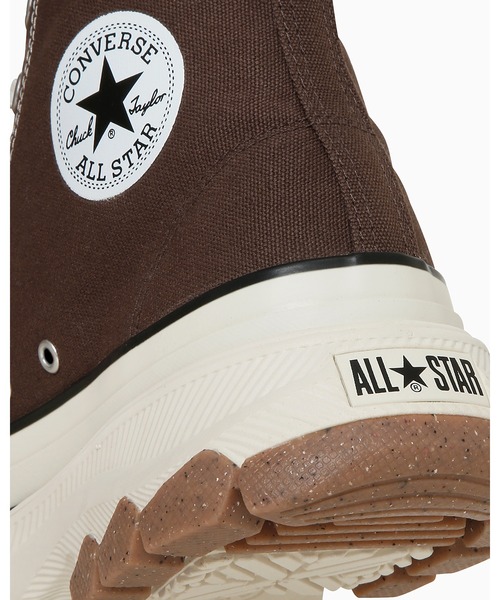 「CONVERSE」 ハイカットスニーカー 5.5 ブラウン メンズの画像