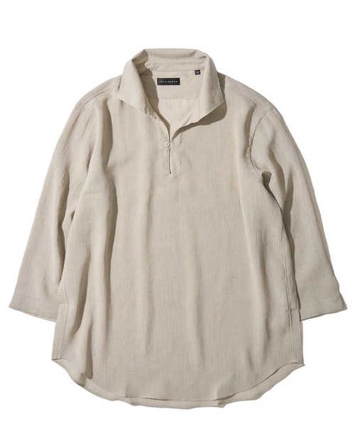 TETE HOMME（テット オム） シャツ 展開店舗限定 リネンライク