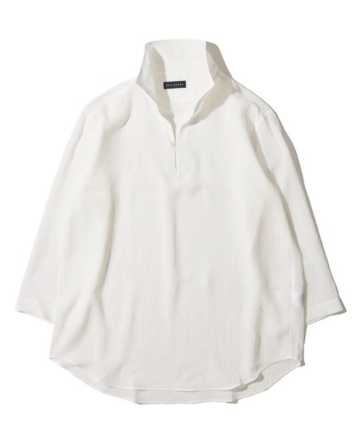 TETE HOMME（テット オム） シャツ 展開店舗限定 リネンライク