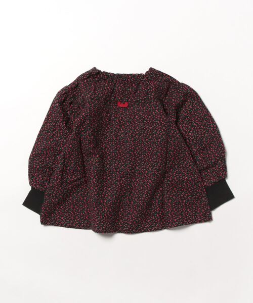 「RAGMART」 「KIDS」7分袖ブラウス 130cm ブラウン キッズ_画像2