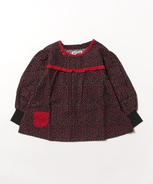「RAGMART」 「KIDS」7分袖ブラウス 130cm ブラウン キッズ_画像9