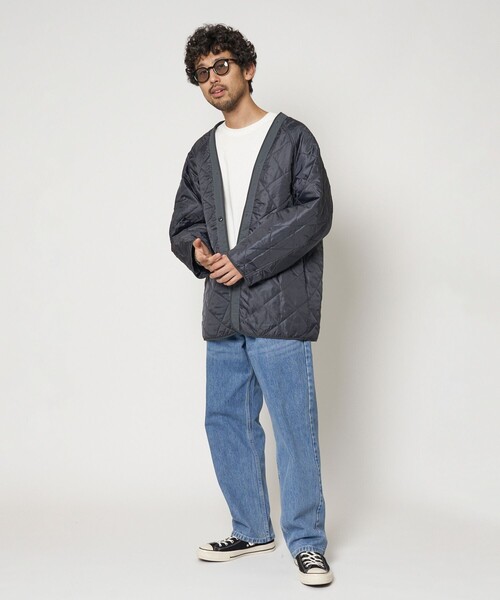 「FREAK'S STORE」 ステンカラーコート SMALL モスグリーン メンズ_画像8