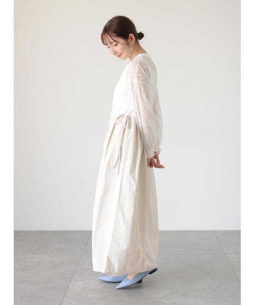 「Te chichi TERRASSE」 ドッキングワンピース F ブラック レディース_画像8