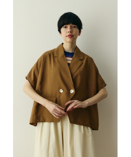 HeRIN.CYE コート アウター Relax half sleeve jacket リラックス