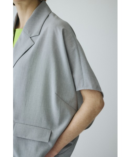 HeRIN.CYE コート アウター Relax half sleeve jacket リラックス