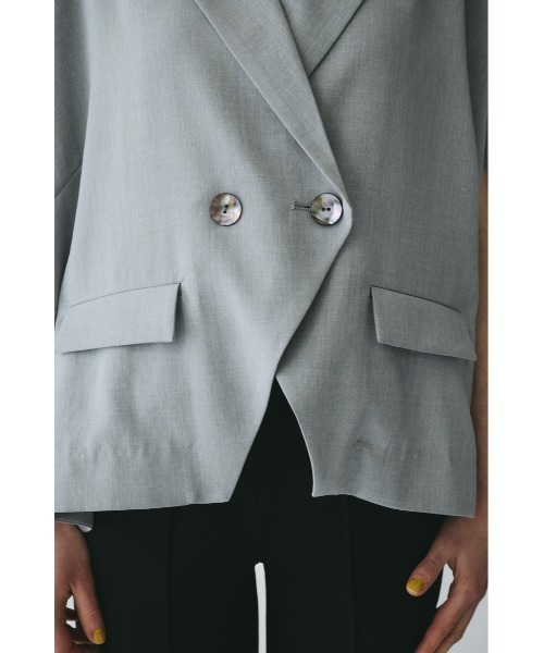HeRIN.CYE コート アウター Relax half sleeve jacket リラックス