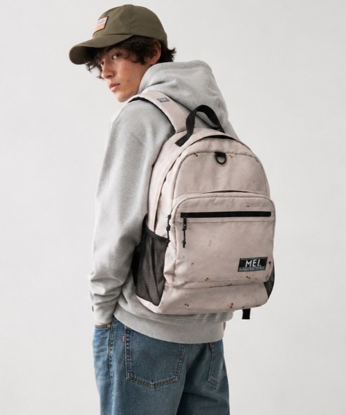 mei商品です MEI（メイ） デイバック リュック 「 」PRINT SCRAMBLER PACK