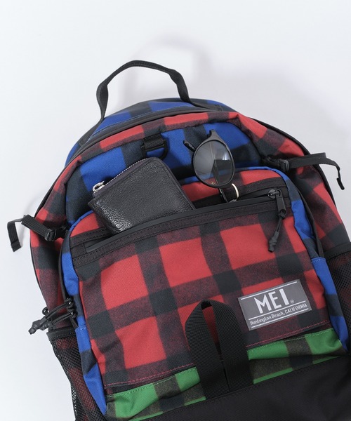 mei商品です MEI（メイ） デイバック リュック 「 」PRINT SCRAMBLER PACK