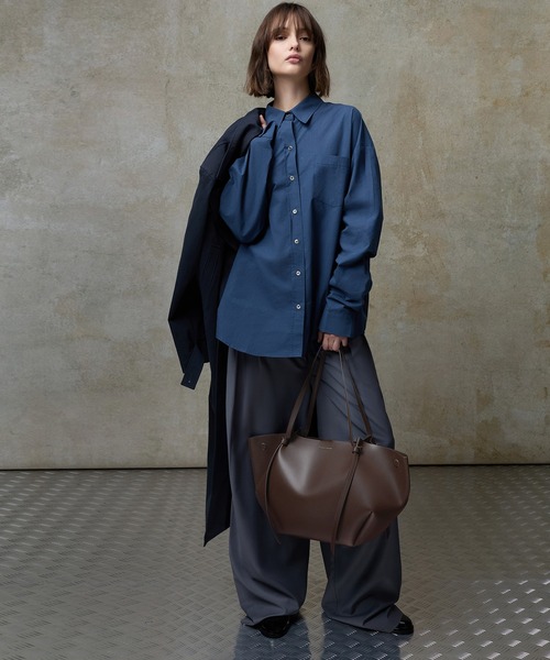 「CHARLES \u0026 KEITH」 トートバッグ X-LARGE ワインレッド レディースの画像
