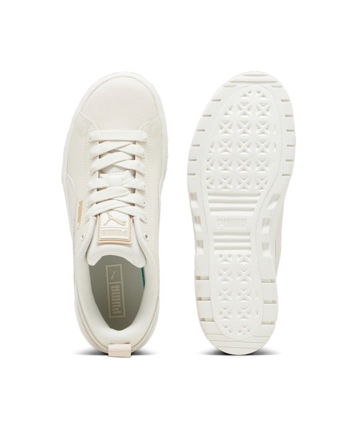 「PUMA」 ローカットスニーカー 22.0cm オフホワイト レディース_画像9