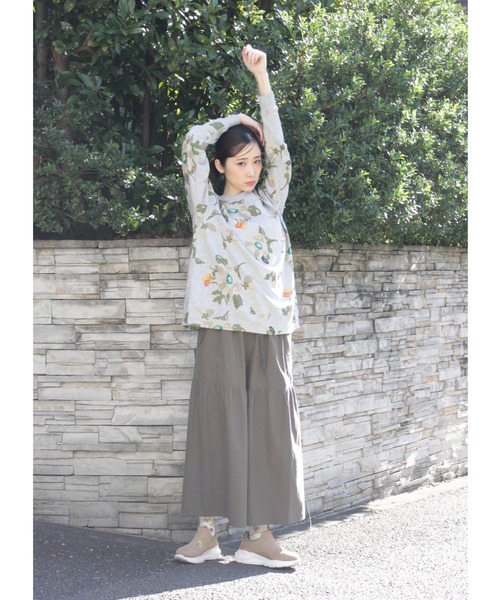 「SUPER HAKKA」 イージーパンツ FREE ベージュ レディース_画像6