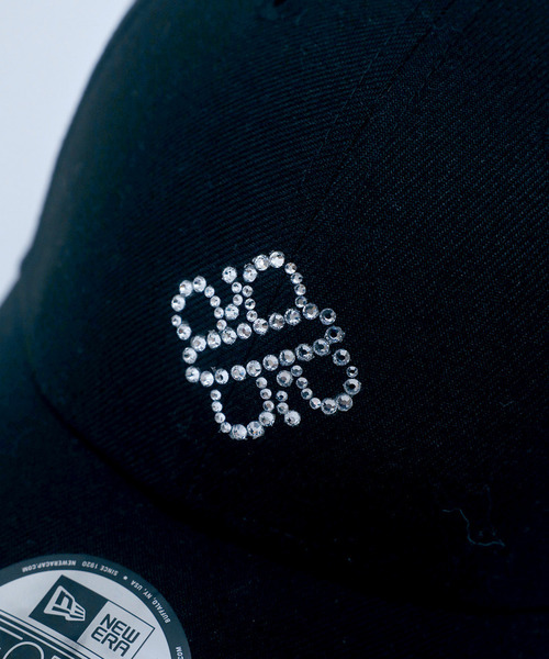 キャップ 帽子 「NEW ERA」9FORTYラインストーンフロントロゴキャップ レディースの画像