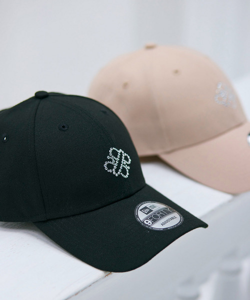 キャップ 帽子 「NEW ERA」9FORTYラインストーンフロントロゴキャップ レディースの画像