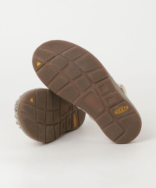 「KEEN」 フラットサンダル 25.5cm ベージュ レディース_画像3