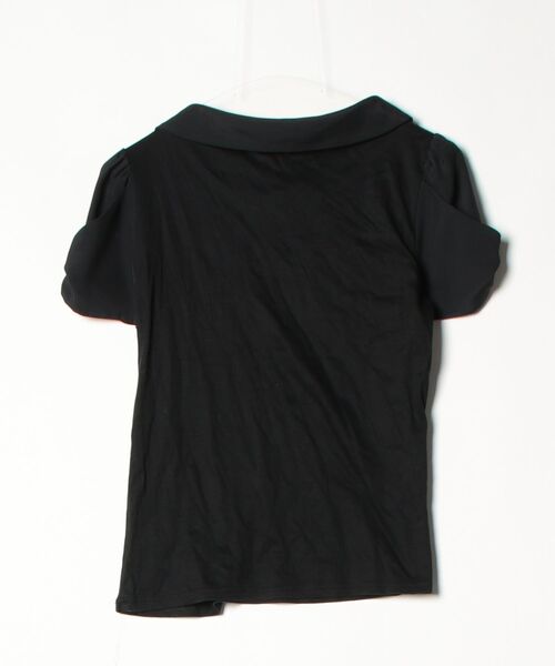 【TO BE CHIC】半袖チュニック TO BE CHIC（トゥー ビー シック） 半袖カットソー 3 ブラック