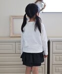 パンツ ティアードスカート風キュロット キッズ...の詳細画像3