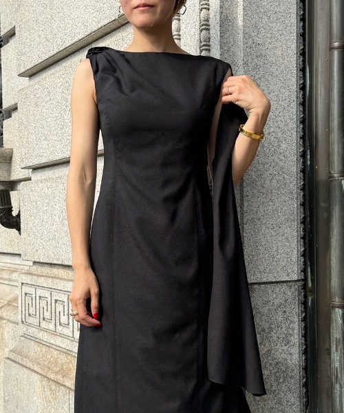 「JENNE」 ノースリーブ衣装 SMALL 黒いこと レディース