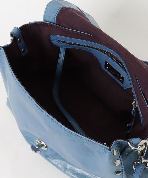 「ZANELLATO」 2WAYバッグ - ブルー レディース_画像4