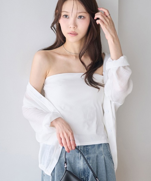 チューブトップ ベアトップ カップ付きベアトップ : ZOZOTOWN Yahoo!店