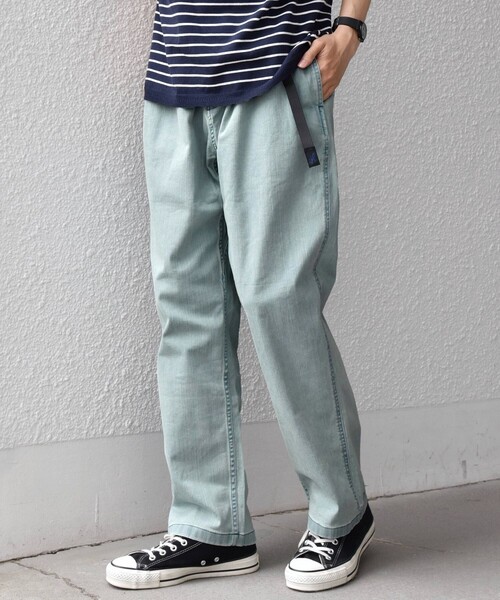 SHIPSany別注　Gramicci ルーズテーパードデニムパンツ Gramicci（グラミチ） ワイドパンツ ジーンズ 「SHIPS any別注