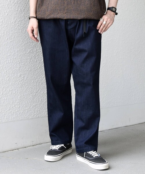 SHIPS any別注グラミチ　ルーズテーパードデニム Gramicci（グラミチ） ワイドパンツ ジーンズ 「SHIPS any別注