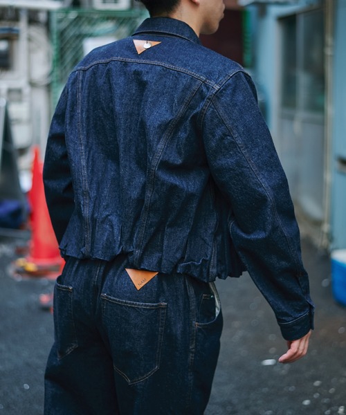 デニムジャケット gジャン Accordion Jacket - One Wash メンズの画像