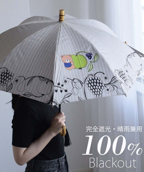 utatane 完全遮光 日傘 傘 軽量 utatane×Kuovi 日傘 完全遮光100