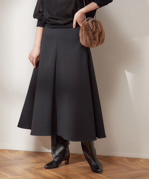 「journal standard L'essage」 フレアスカート 36 ネイビー レディース_画像7